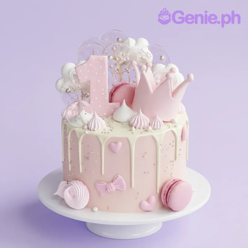Princess 1st Birthday Cake
