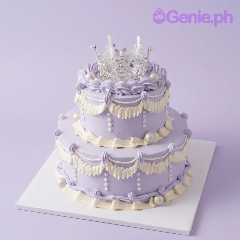 Princess Lavender Purple Cakes Cake Design