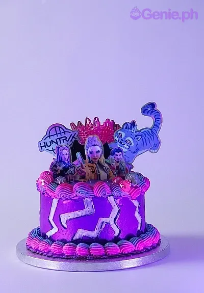 Purple Neon Lavender Cakes Cake Design