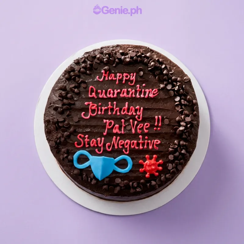 Quarantine Birthday Cake
