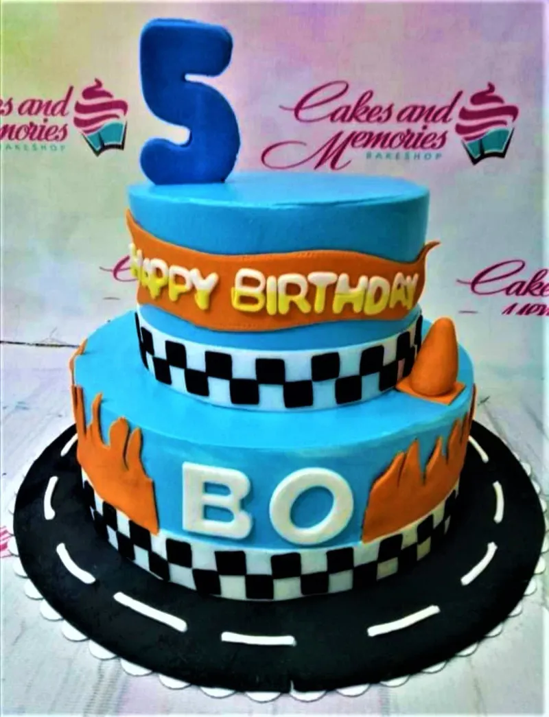 Racing Birthday Cake