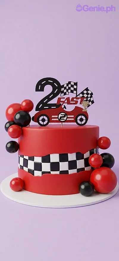 Racing Car Cake