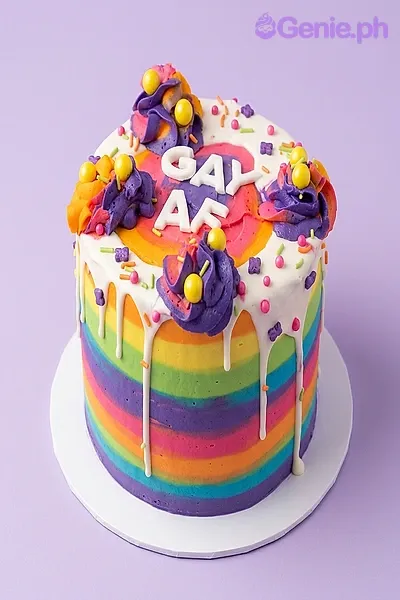 Rainbow Pride Cake