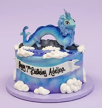 Raya Dragon Cake