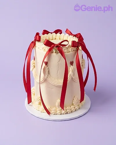 Red Ribbon Cake