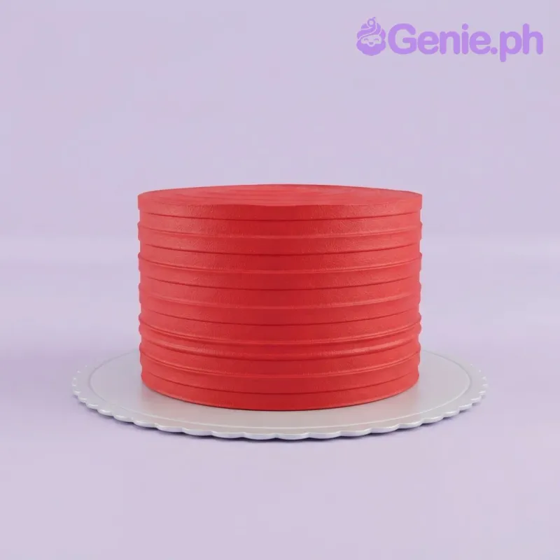 Red Ribbon Cake