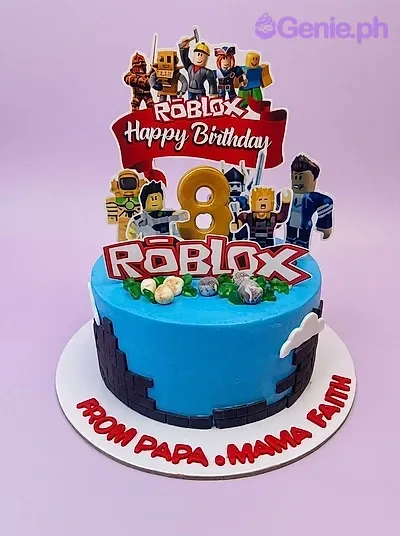 Roblox 8 Minimalist Cake Design