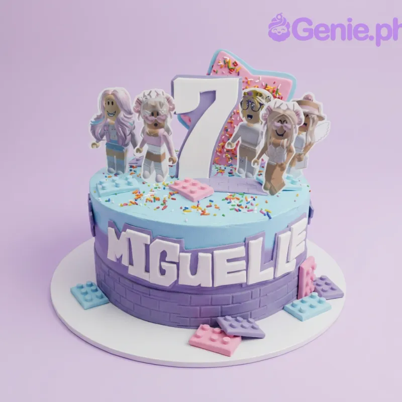 Roblox Lego Cake Design