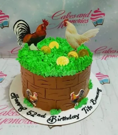 Rooster Farm Cake