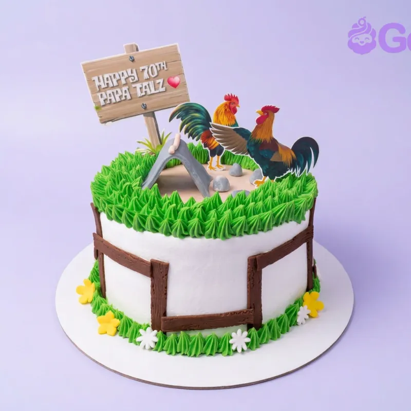 Rooster Cake