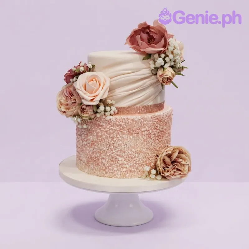 Rose Gold Cake