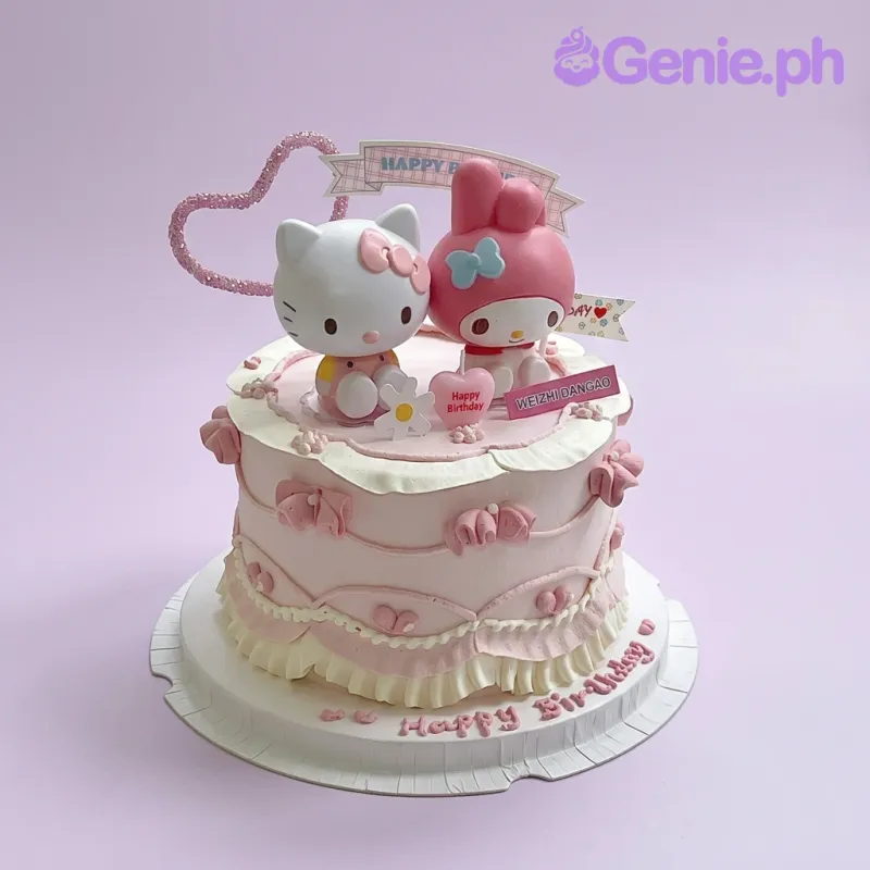 Sanrio Hello Kitty Melody Cake