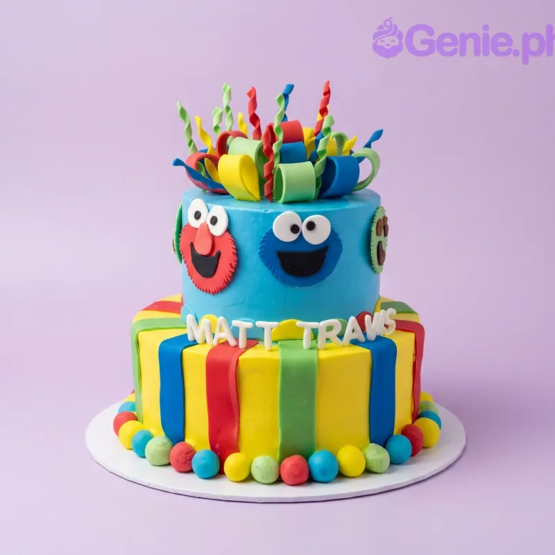 Sesame Street Cake