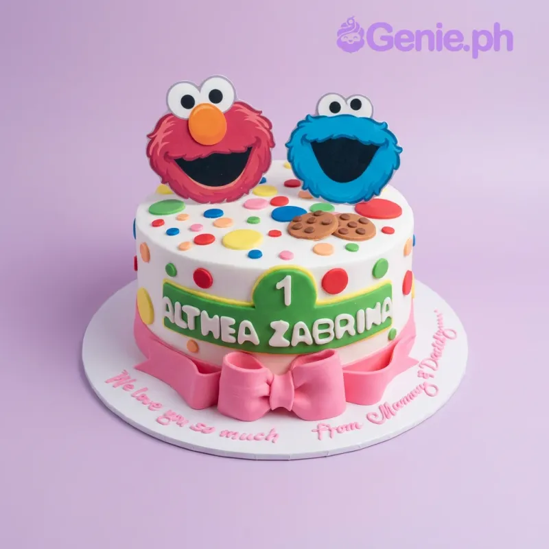 Sesame Street Cake