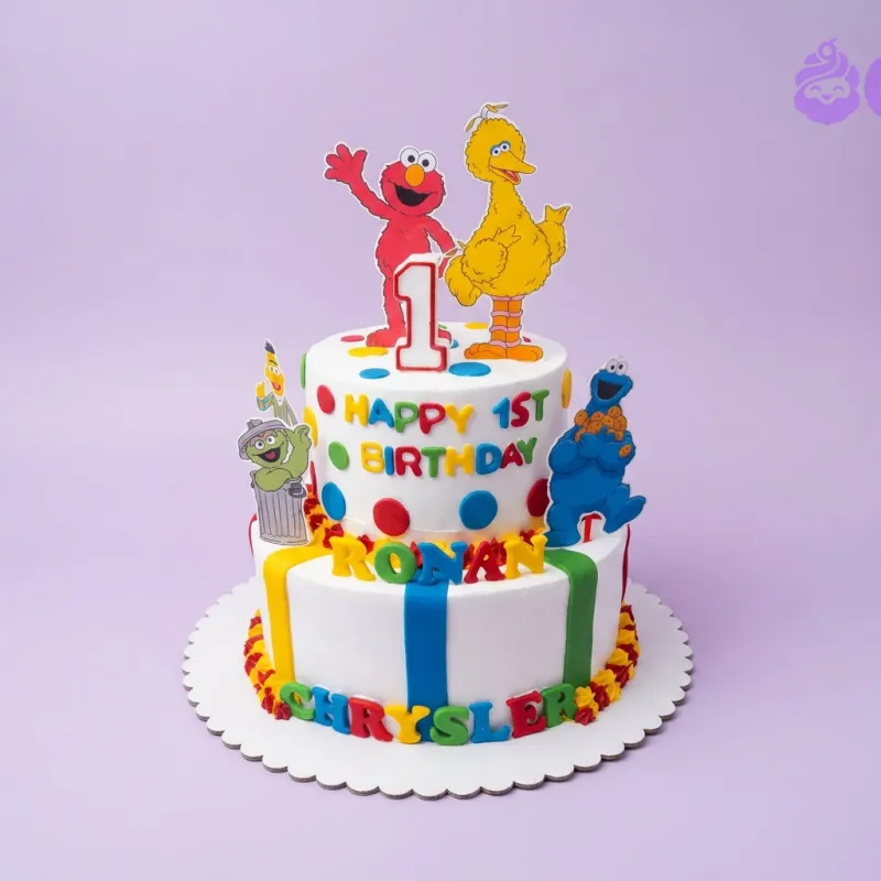 Sesame Street Cake