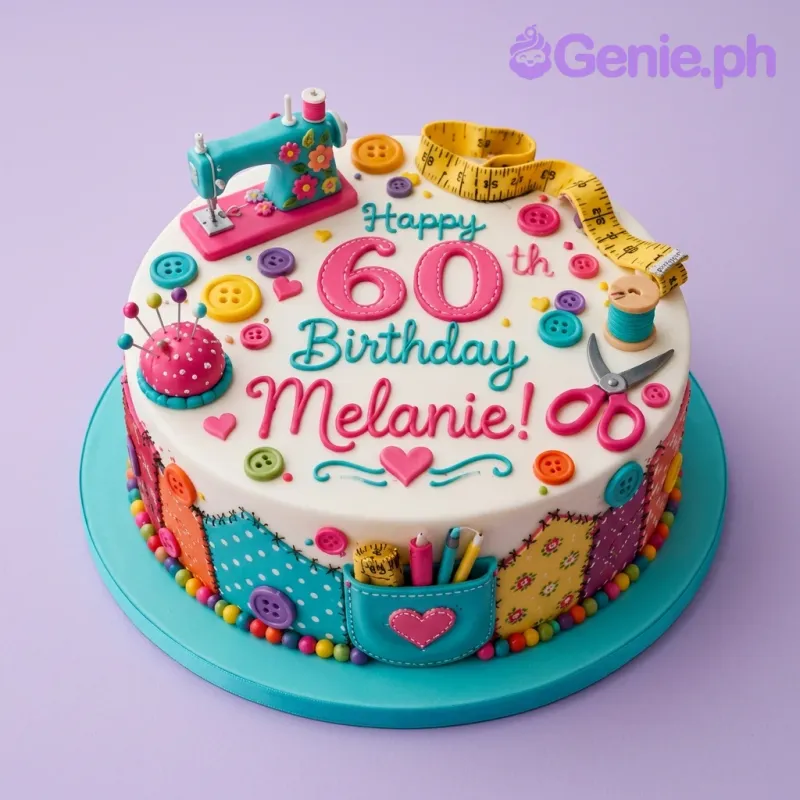 Sewing Birthday Cake