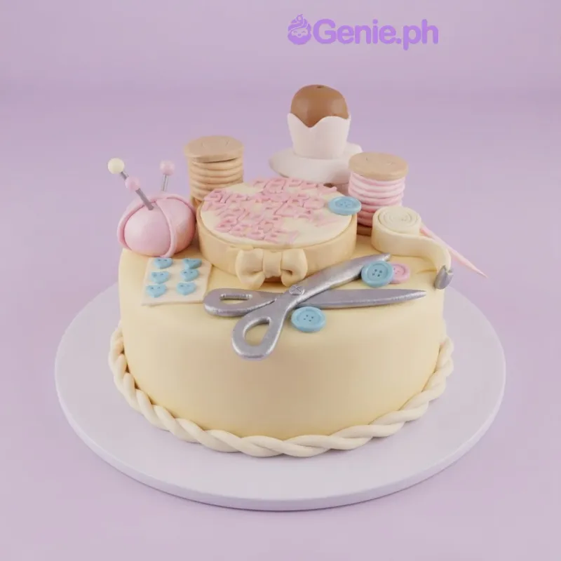 Sewing Birthday Cake