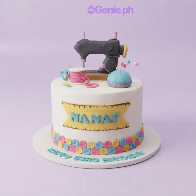 Sewing Machine Cake