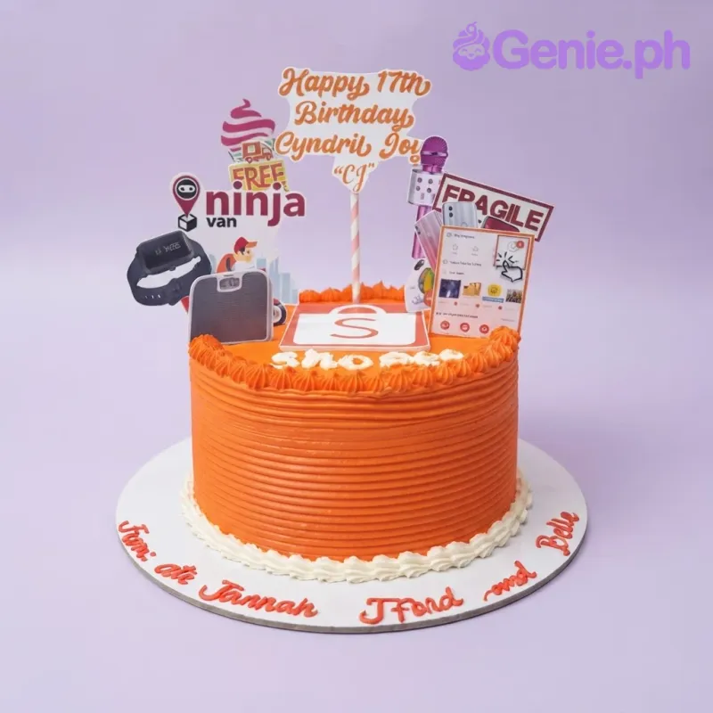 Shopee Ninja Van Cake