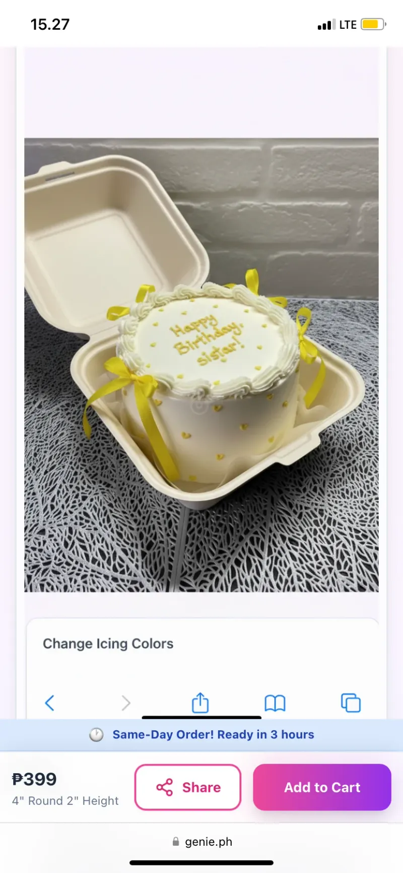 sister birthday, yellow hearts Bento - yellow, white theme with small yellow hearts sister birthday, yellow hearts Bento - yellow, white theme with small yellow hearts