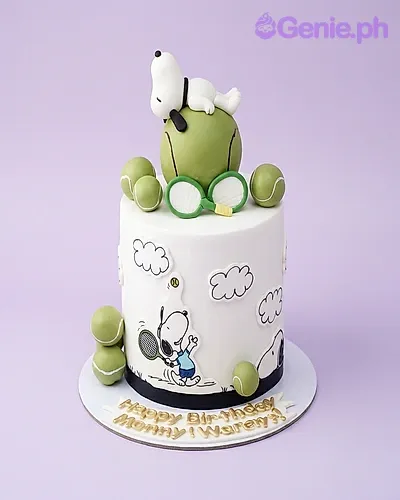 Snoopy Tennis Cake