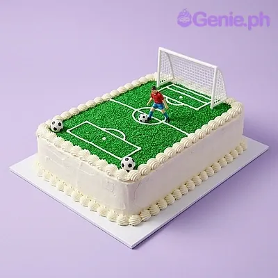 Soccer Field Cake