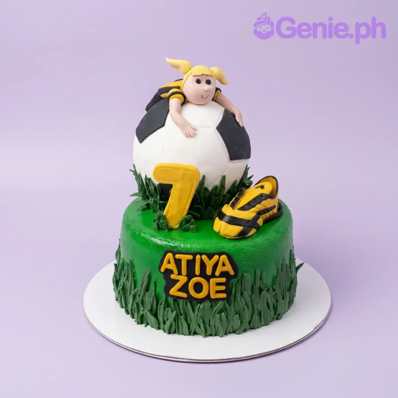 Soccer Girl Cake