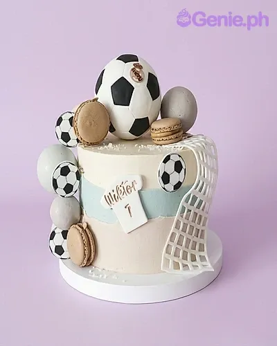 Soccer Sports Cake Design