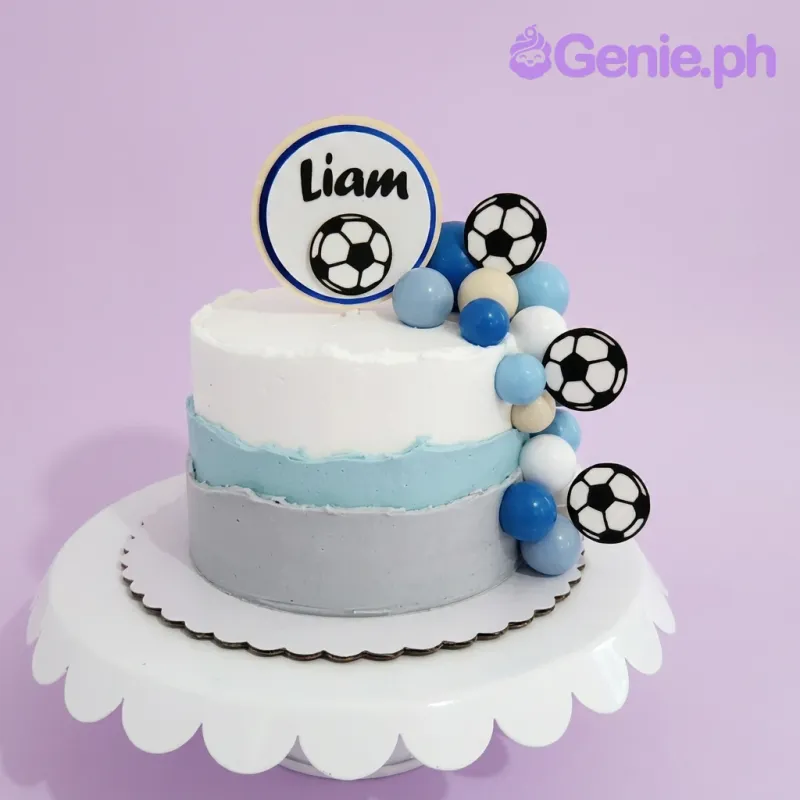 Soccer Sports Cake Design