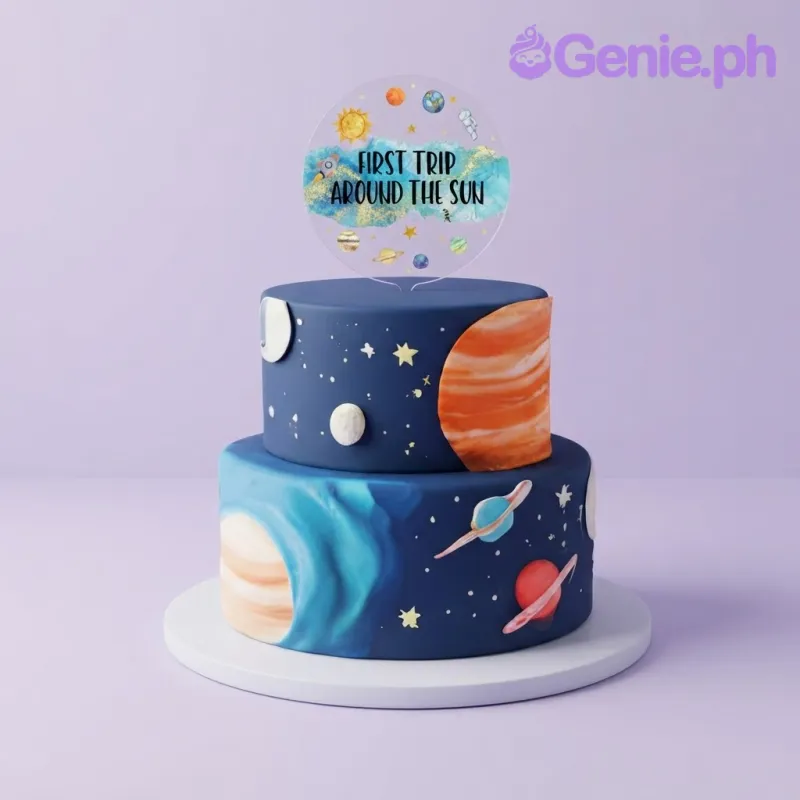 Solar System Cake Solar System Cake