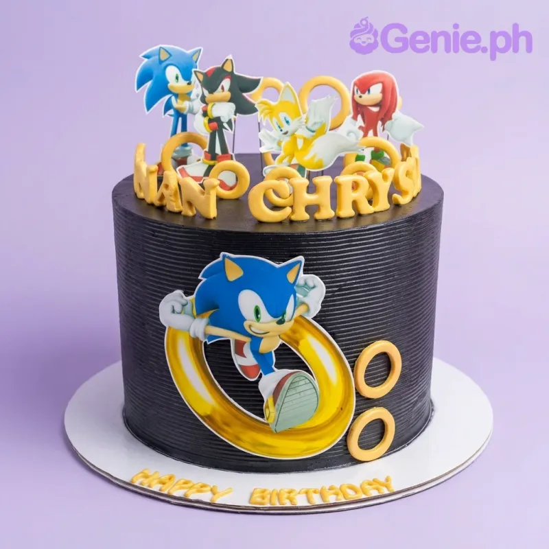 Sonic The Hedgehog Cake