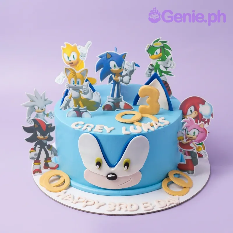 Sonic The Hedgehog Cake