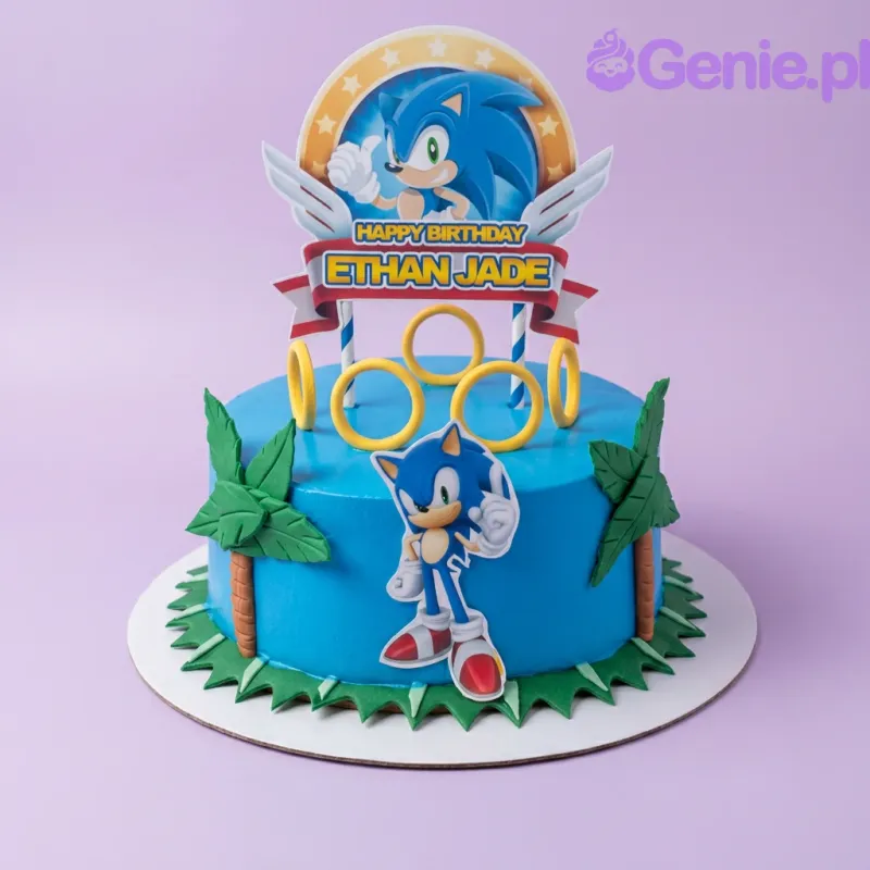 Sonic The Hedgehog Cake
