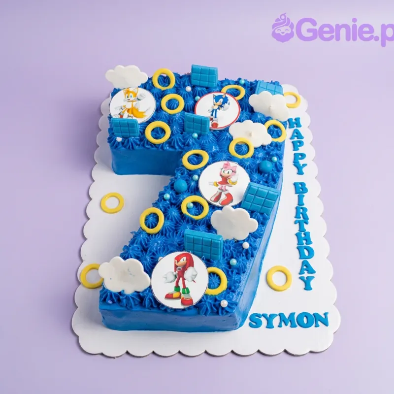 Sonic The Hedgehog Cake
