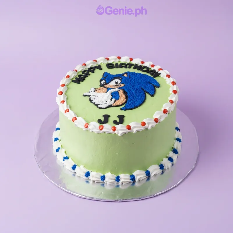 Sonic The Hedgehog Cake