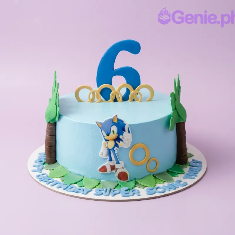 Sonic The Hedgehog Cake