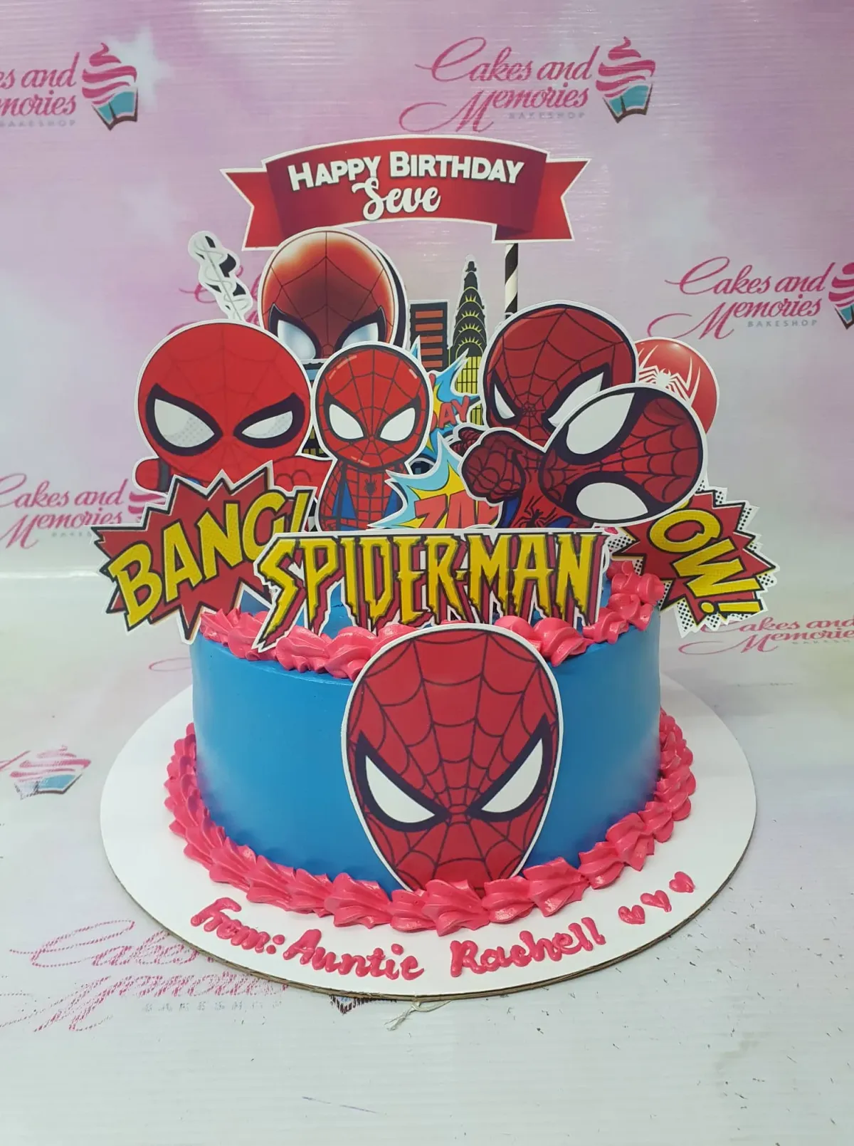Spiderman Cake