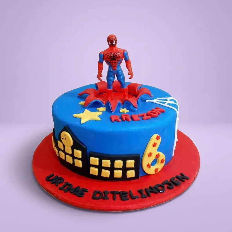 Spiderman Cake