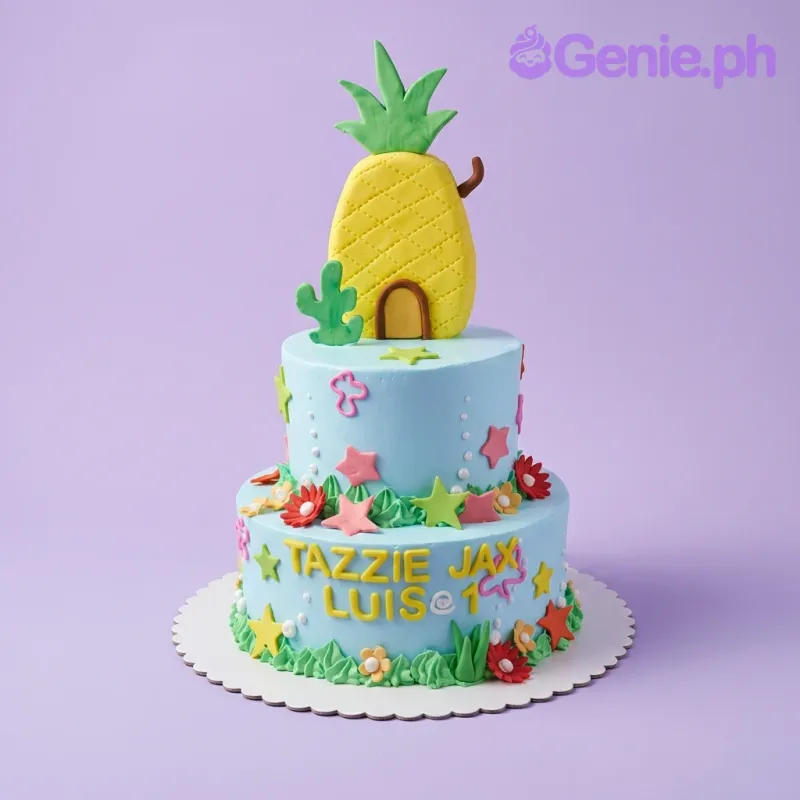 Spongebob Pineapple Cake