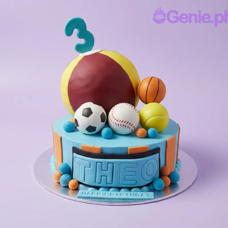 Sports Birthday Cake