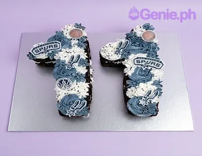 Spurs Basketball Cake