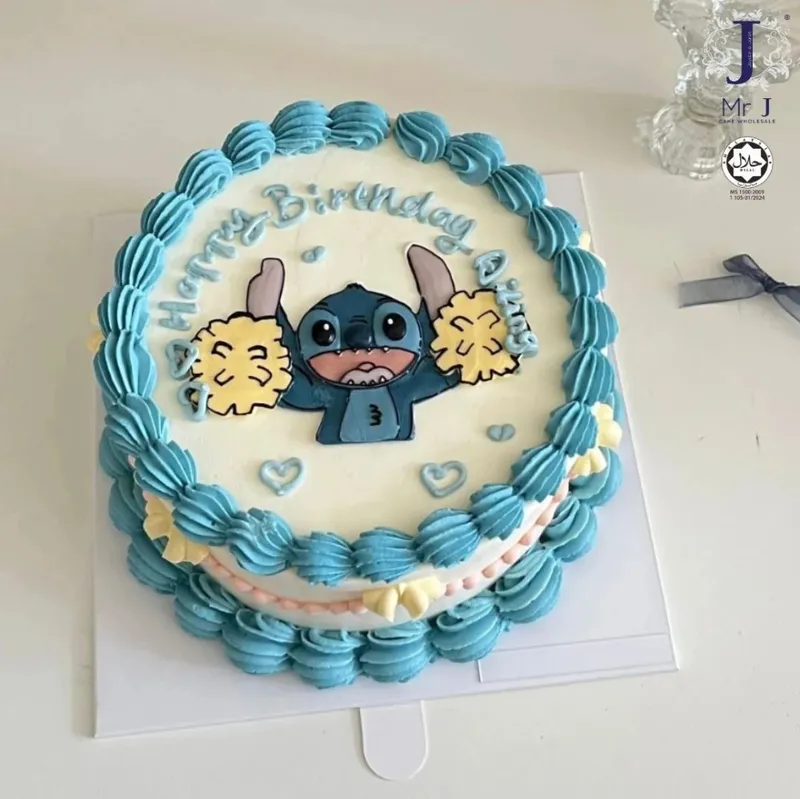 Stitch Birthday Cake