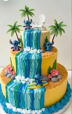 Stitch Cake