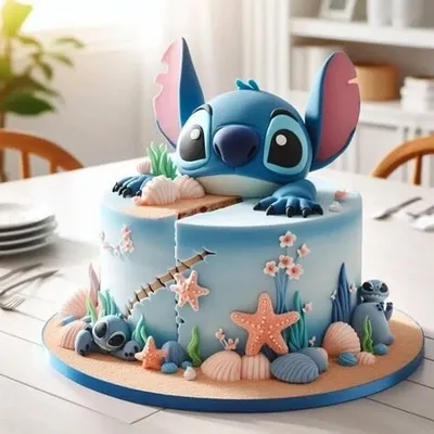 Stitch Cake