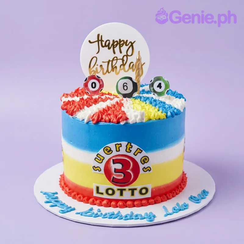 Suertres Lotto Cake