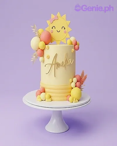 Sun Amelia Yellow Cakes Cake Design