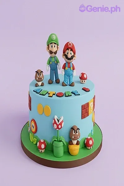 Super Mario Cake