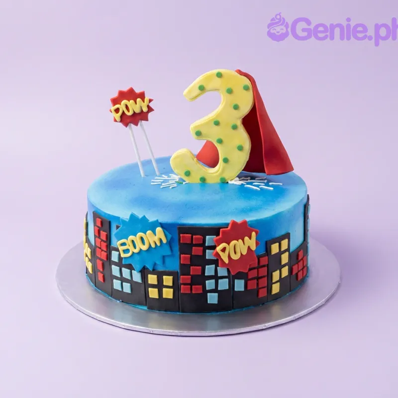 Superhero Superman Cake Design