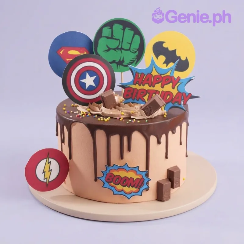 Superhero Spiderman Cake Design