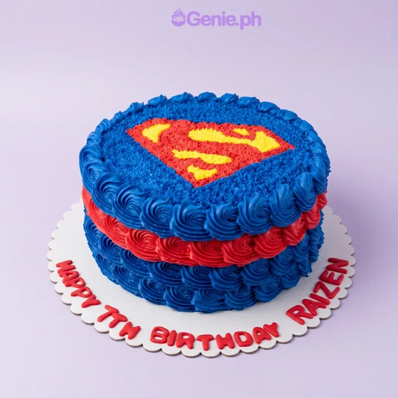 Superman Cake